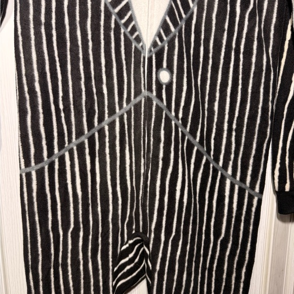Disney The Nightmare Before Christmas Jack hoodie pajama sleeper kid size M(8/10 - Picture 4 of 8